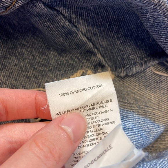 Rolla’s Original Button Fly Shorts in Prairie Blue Organic sz 24 - Picture 2 of 7